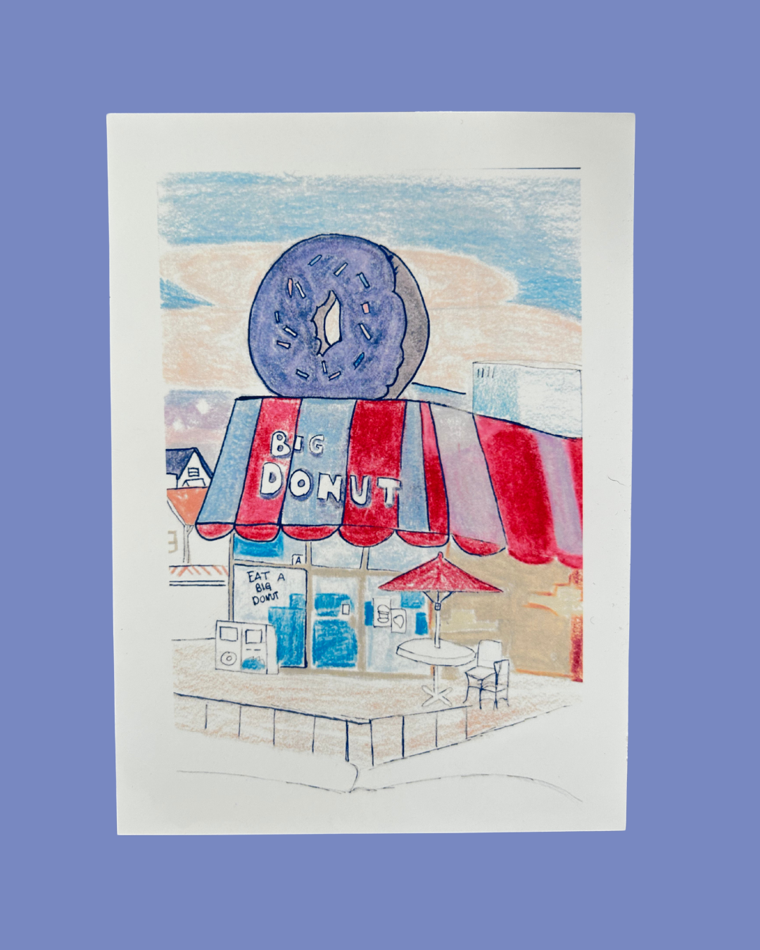 Donut Shop Print