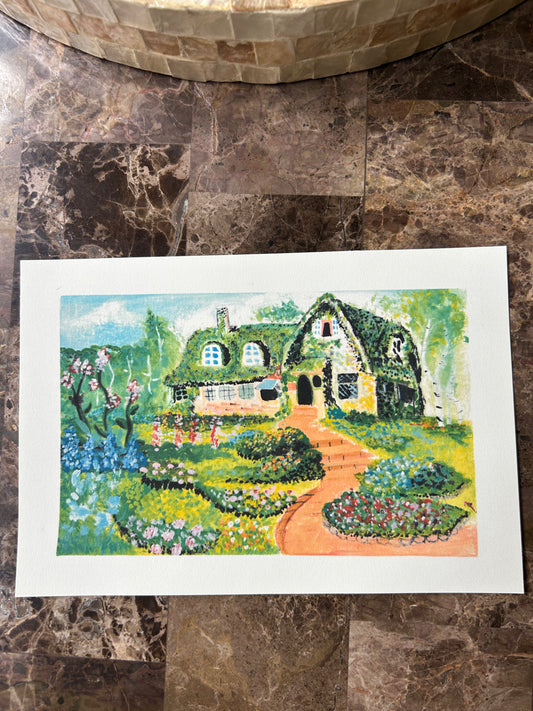 Kiki's Delivery Service House Print