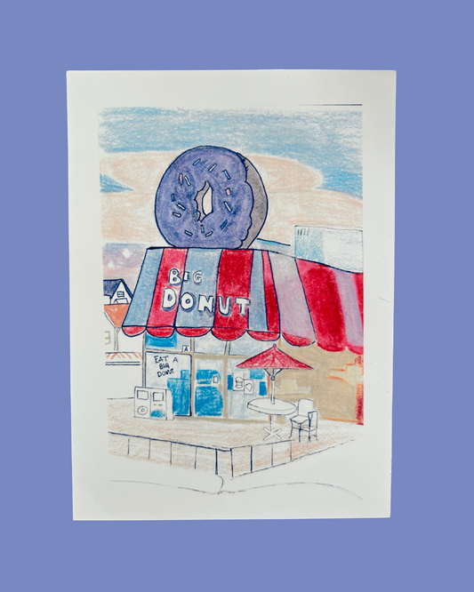 Donut Shop Print